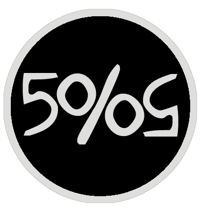 50/50 Logo - Store