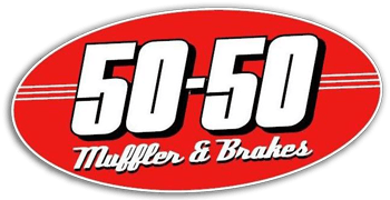 50/50 Logo - Muffler Shop & Suspension Work in San Carlos, CA