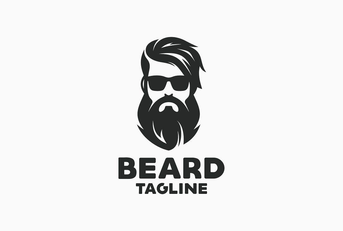 Beard Logo - Beard Logo ~ Logo Templates ~ Creative Market