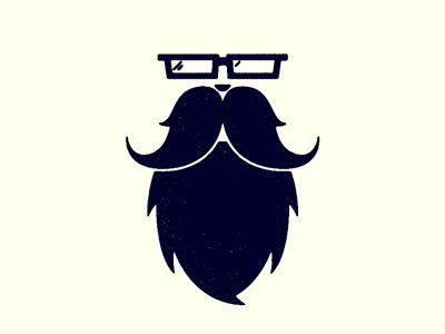Beard Logo - Beard Logo. beard art. Beard logo, Beard art