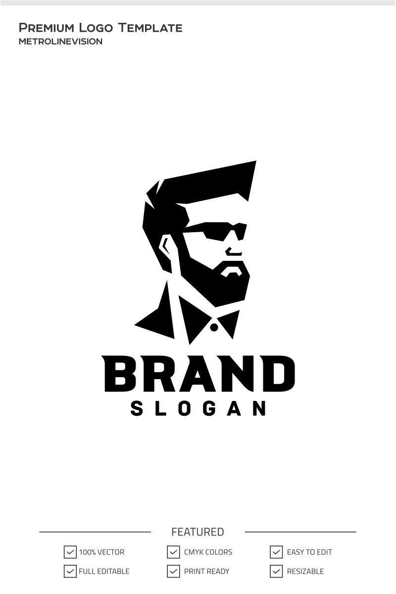 Beard Logo - Beard Logo Template #71384