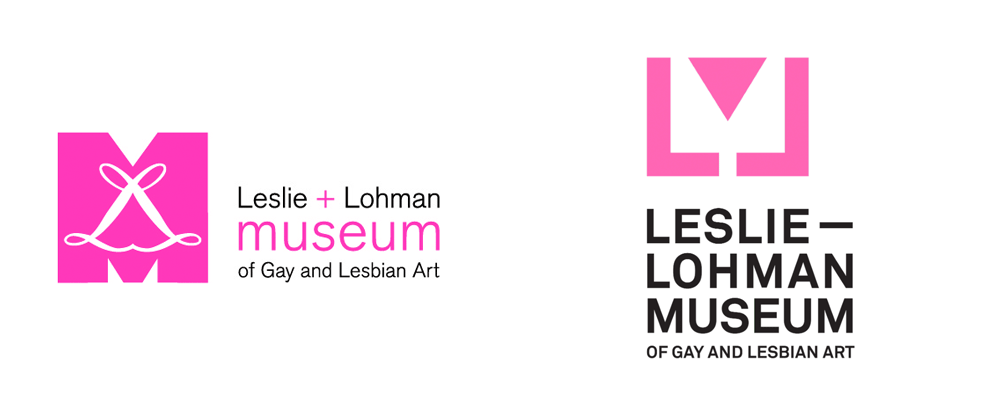Leslie Logo - Brand New: New Logo For Leslie Lohman Museum Of Gay And Lesbian Art