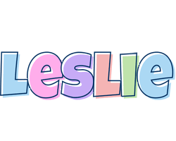 Leslie Logo - Leslie LOGO * Create Custom Leslie logo * Pastel STYLE *
