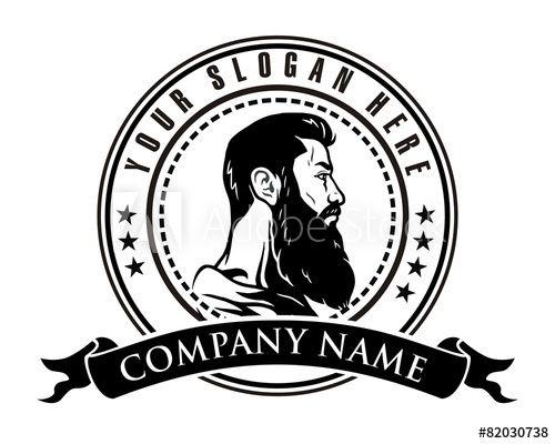 Beard Logo - man beard logo this stock vector and explore similar vectors