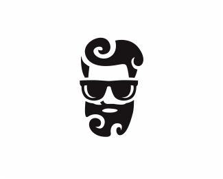 Beard Logo - Beard Designed by Naqqosh | BrandCrowd