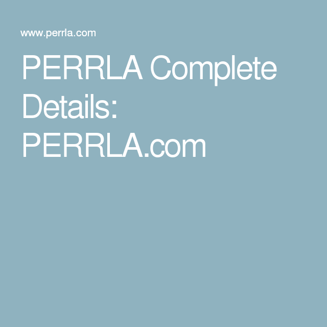 PERRLA Logo