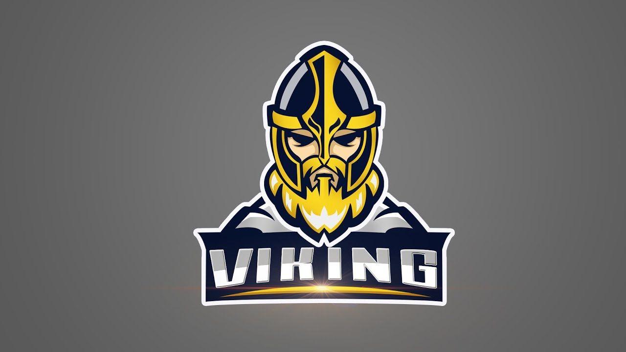 Viking Logo - Photoshop Tutorial. Viking Logo Design