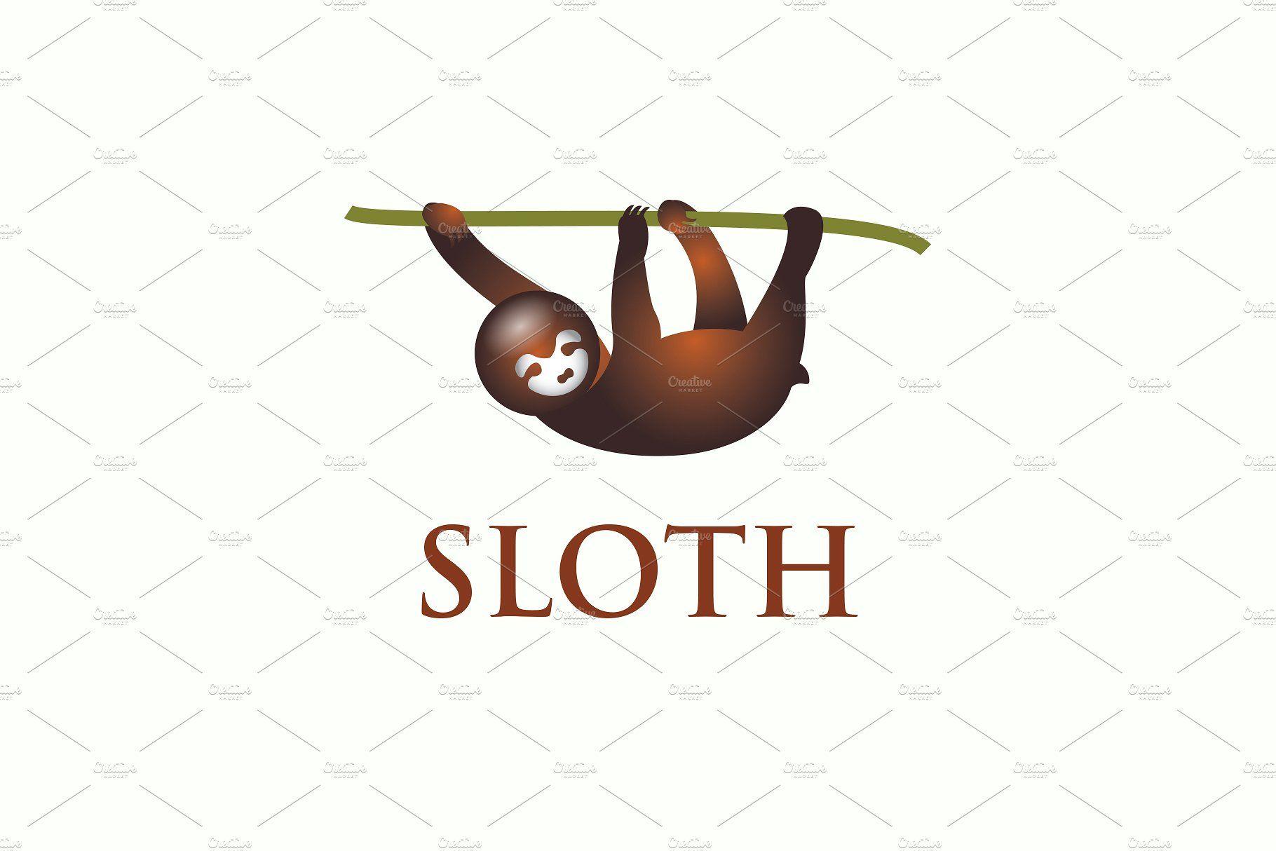 Sloth Logo - Sloth Logo ~ Logo Templates ~ Creative Market