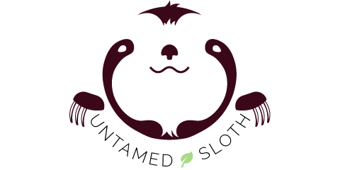 Sloth Logo - Eco-Minded Adventuring | Untamed Sloth