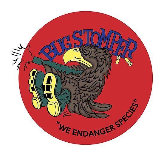 Stomper Logo - Bug Stomper Dropship Original Logo Photographic Prints