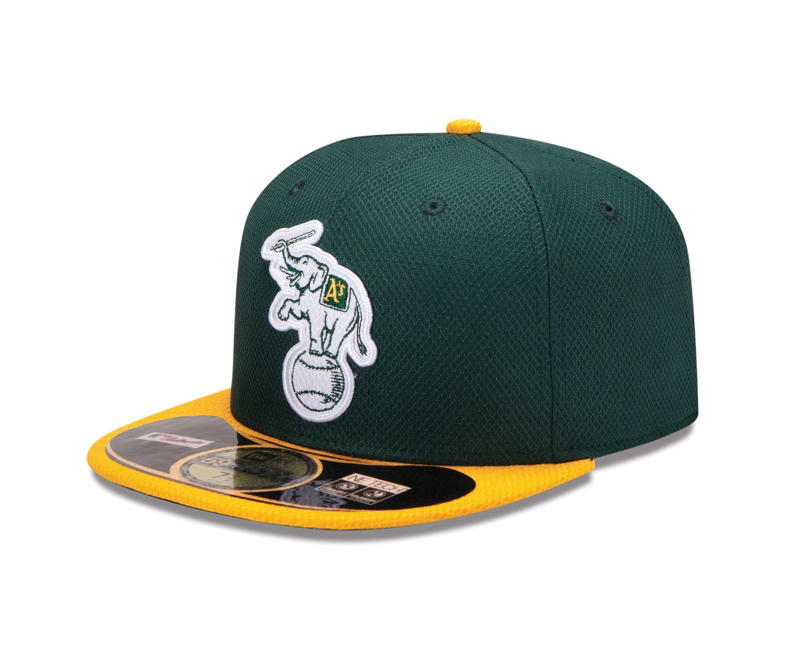 Stomper Logo - New Era 59Fifty Oakland A's batting practice hat, Stomper logo ...