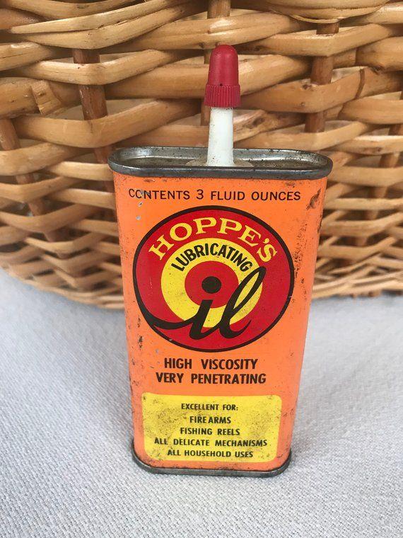 Hoppe's Logo - Hoppes Lubricating Oil Vintage Oil Can Oil Can Graphic | Etsy