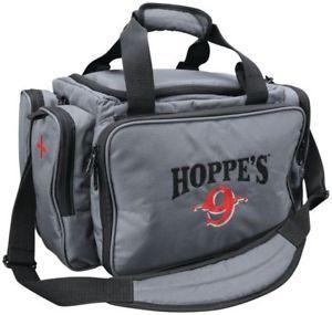 Hoppe's Logo - Hoppe's 9 Medium Range Bag Gray Black With Hoppe's Logo Shooting