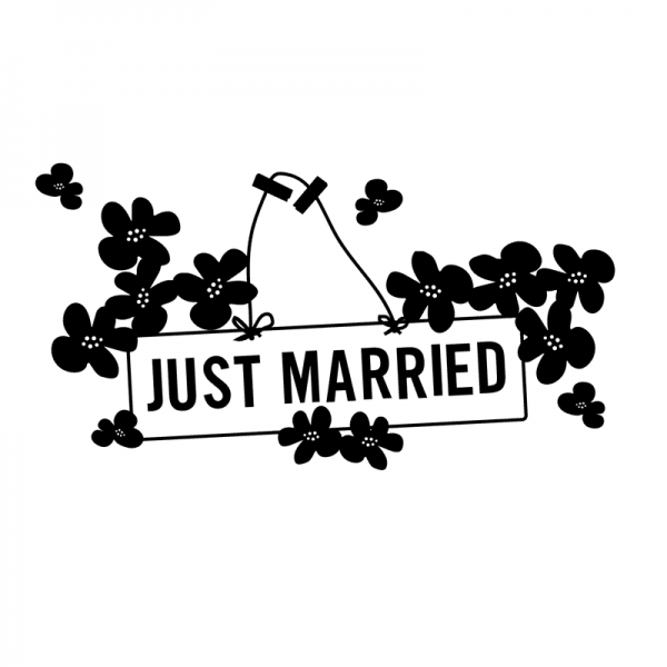 Married Logo - Picture of Just Married Logo