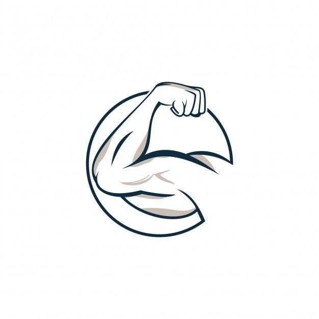 Strong Logo - Strong hand fitness logo design Vector | Premium Download