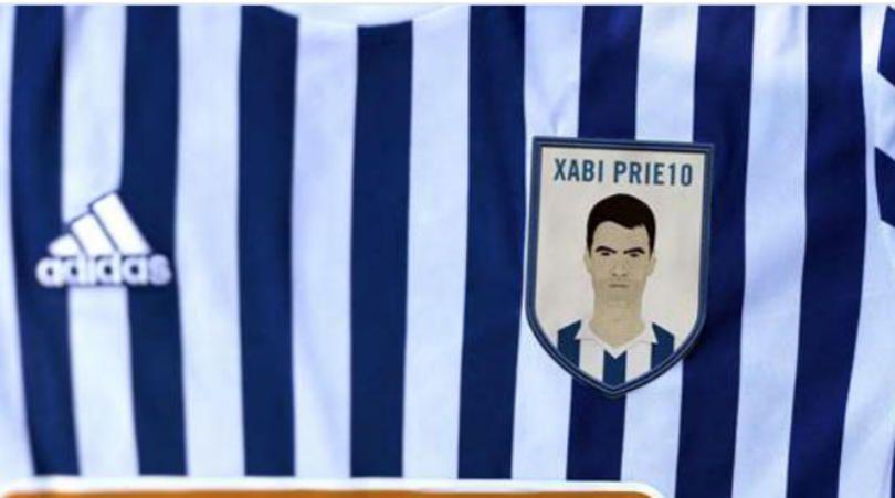 Prieto Logo - Real Sociedad honour retiring captain Xabi Prieto by replacing crest ...