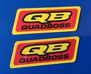 Quadboss Logo - QUAD BOSS QUADBOSS ATV UTV Racing Motorcycle Glossy Vinyl DECAL