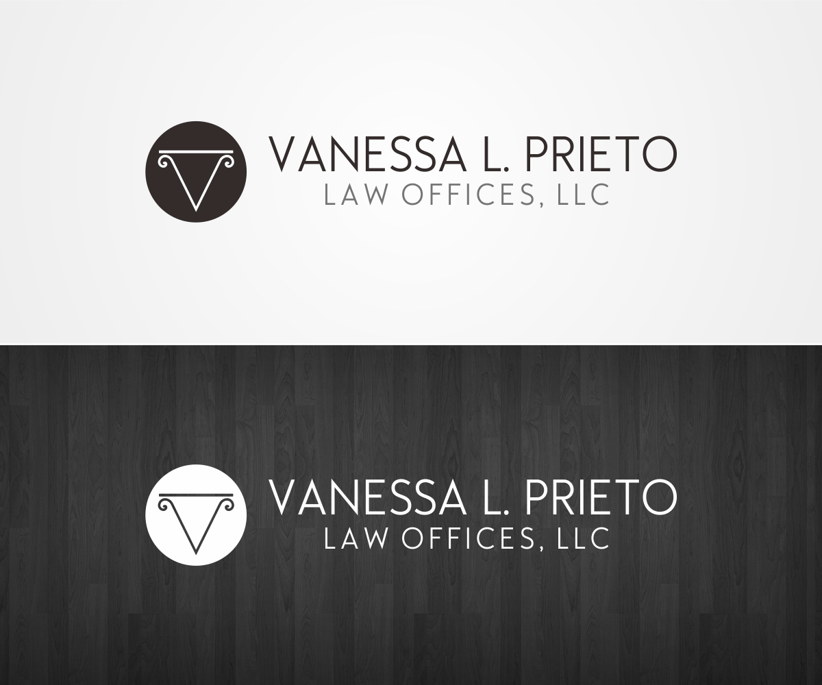 Prieto Logo - Logo and Business Card Design #97 | 'Vanessa L. Prieto Law Offices ...