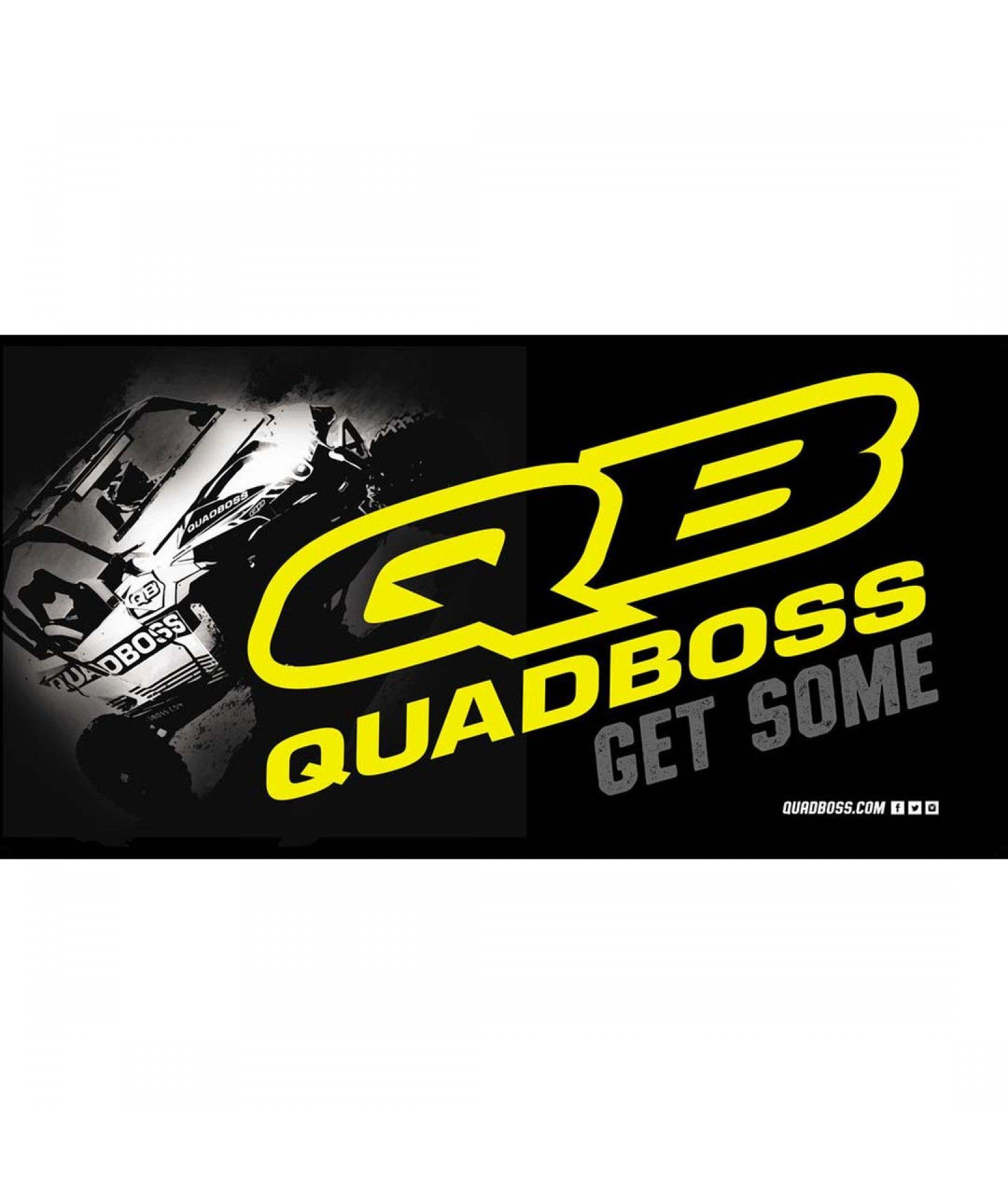 Quadboss Logo - UTV Promotional Banner - Products