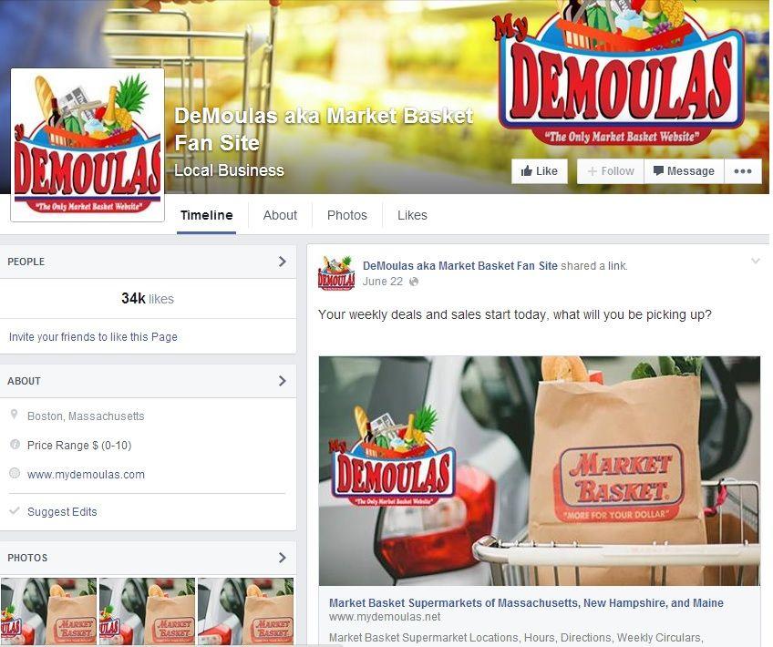 Demoulas Logo - The Cult Of Market Basket: Super Market Chain Bags Big Online ...