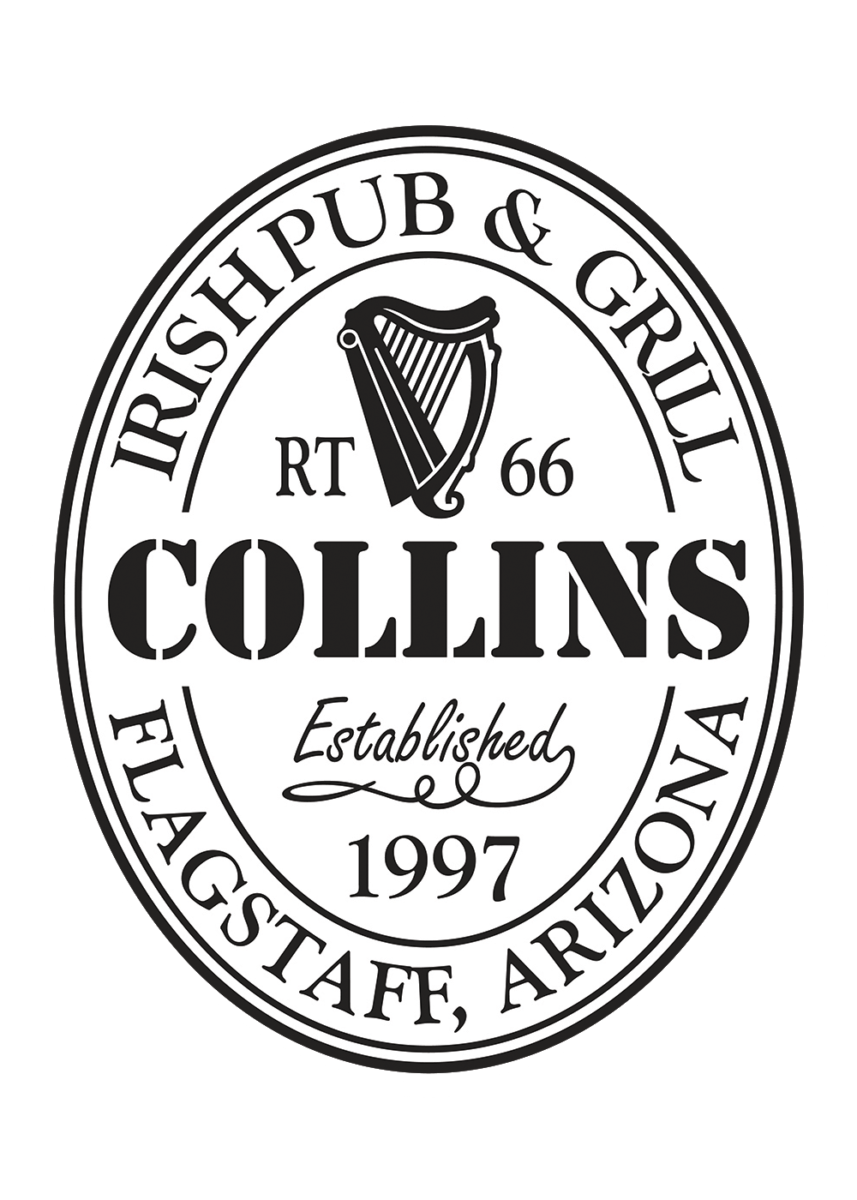 Flagstaff Logo - Collins Irish Pub & Grill - Sports Bar & Kitchen in Flagstaff, AZ