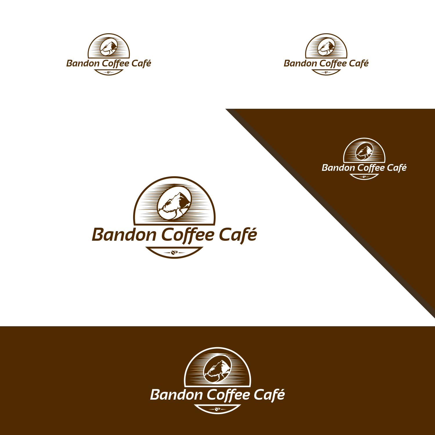 Bandon Logo - Bold, Conservative, Coffee Shop Logo Design for Bandon Coffee Cafe ...