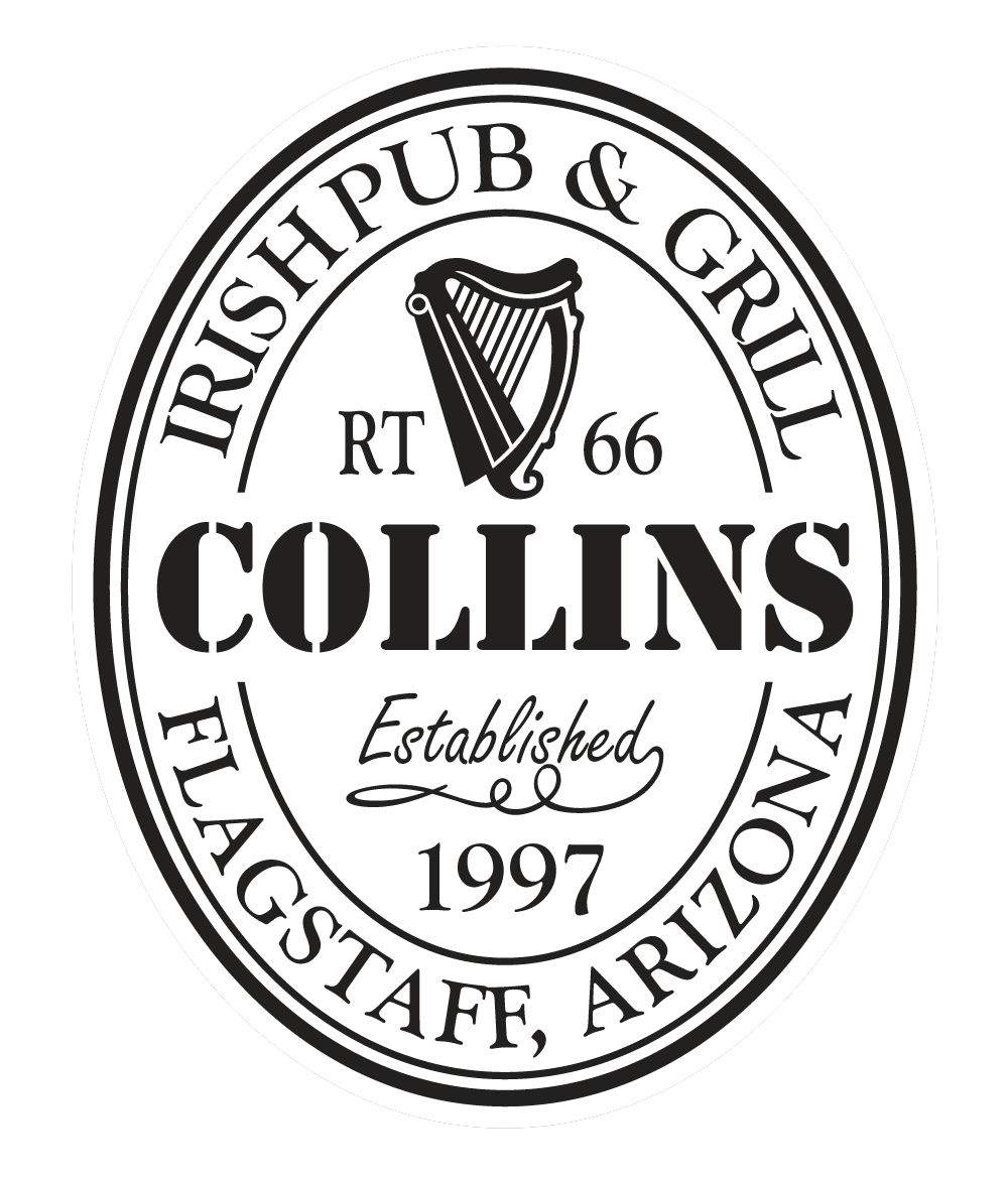 Flagstaff Logo - Collins Irish Pub & Grill - Sports Bar & Kitchen in Flagstaff, AZ
