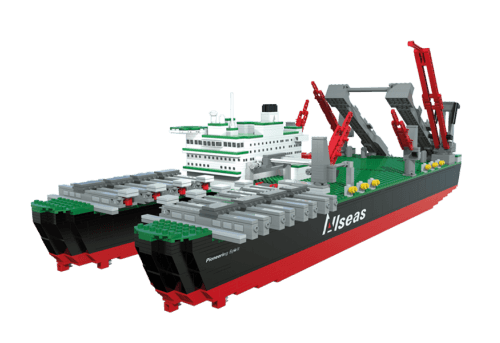 Allseas Logo - Sluban Allseas Pioneering Spirit - Sluban - Compatible with other ...