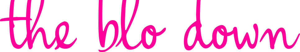 Blo Logo - the blo down - blo blow dry bar