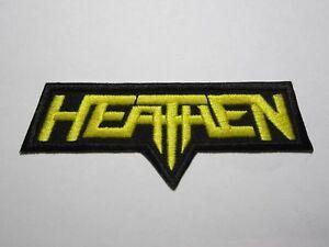 Heathen Logo - HEATHEN logo embroidered NEW patch thrash metal | eBay