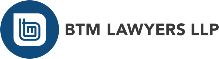 Btm Logo - BTM Lawyers LLP: Personal Injury Lawyer & Business Law Firm