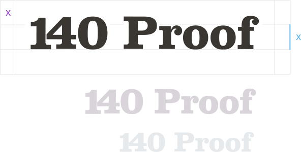 Proof Logo - Media Kit - 140 Proof