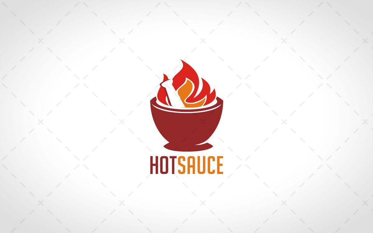 Sauce Logo - Spicy Sauce Logo For Sale - Lobotz