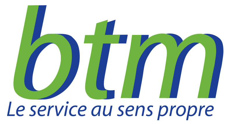 Btm Logo - BTM, location linge plat, vêtements de travail et blanchisserie, Nantes