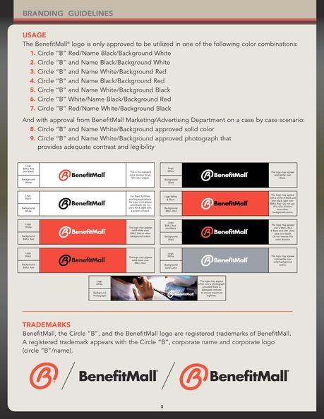 BenefitMall Logo - Branding Guidelines - Internal