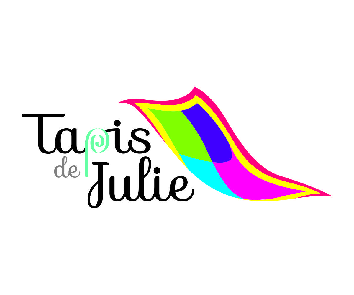 Carpet Logo - Serious, Upmarket, Carpet Logo Design for Tapis de Julie in french