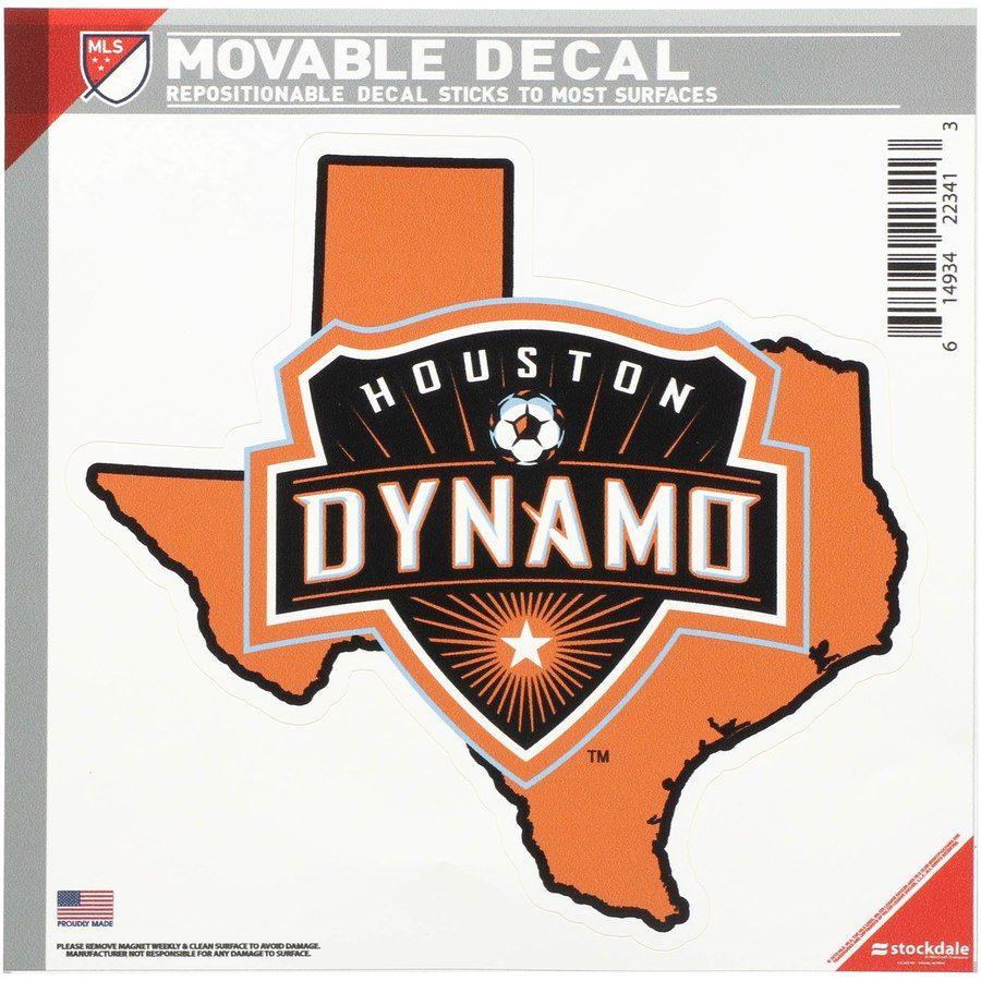 Dynomo Logo - Houston Dynamo All Surface State Decal Logo