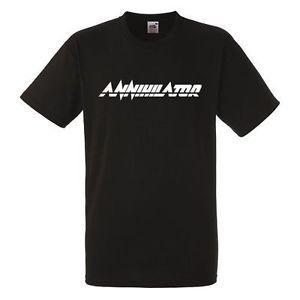 Annihilator Logo - Annihilator Logo Black New T-shirt Rock Band Shirt Heavy Metal Tee ...