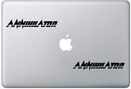 Annihilator Logo - Amazon.com: Annihilator Logo FlashDecals0835 Set Of Two (2x) , Decal ...