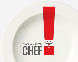 Exclamation Logo - Exclamation Chef Designed by NHOJ | BrandCrowd