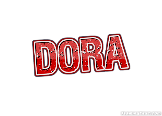 Dora Logo - Dora Logo | Free Name Design Tool from Flaming Text