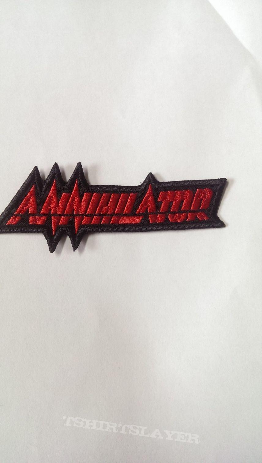 Annihilator Logo - Annihilator - Logo Patch | TShirtSlayer TShirt and BattleJacket Gallery