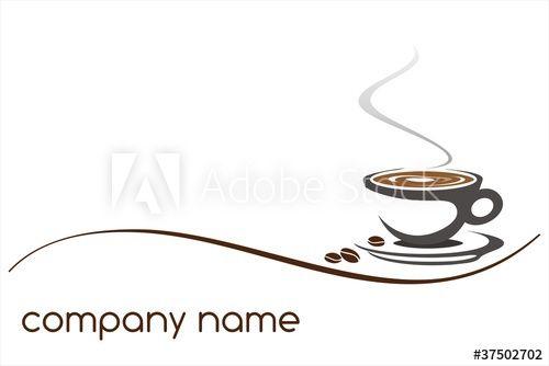 Cafeteria Logo - hot coffee , cafeteria , logo design - Buy this stock vector and ...