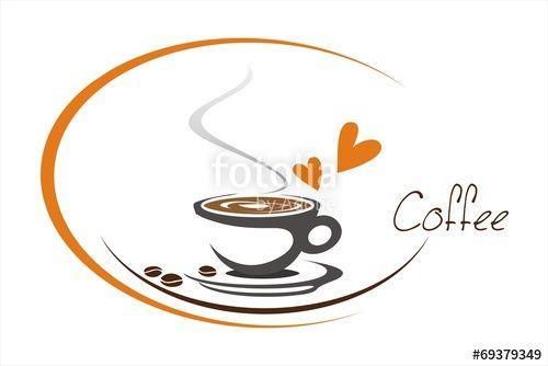 Cafeteria Logo - hot coffee , cafeteria , business logo design