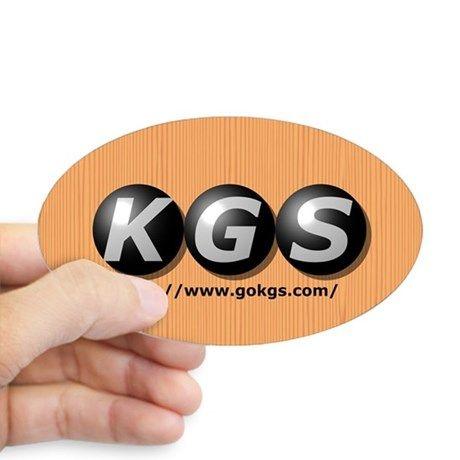 Kgs Logo - Oval KGS Logo Decal