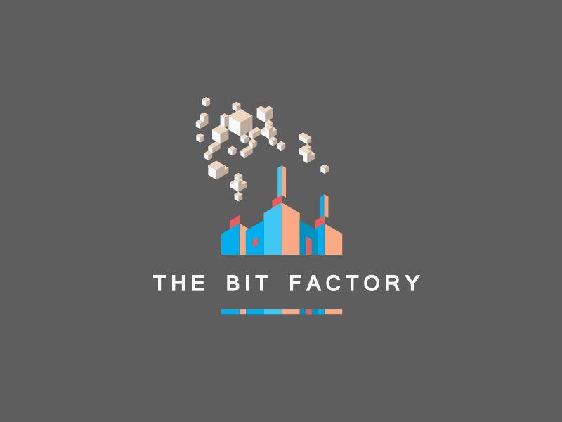 Factory Logo - The Bit Factory - Logo by Breno Bitencourt | Dribbble | Dribbble