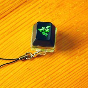 Translucent Logo - Razer RGB Green Switch Tester Sampler Translucent Logo Black Key Cap ...