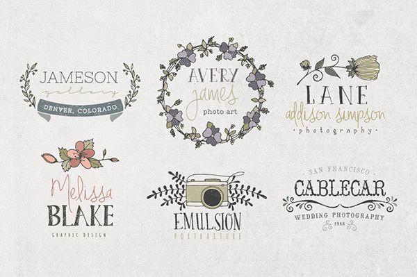 Textured Logo - Hand Drawn Colored & Textured Logos on Behance