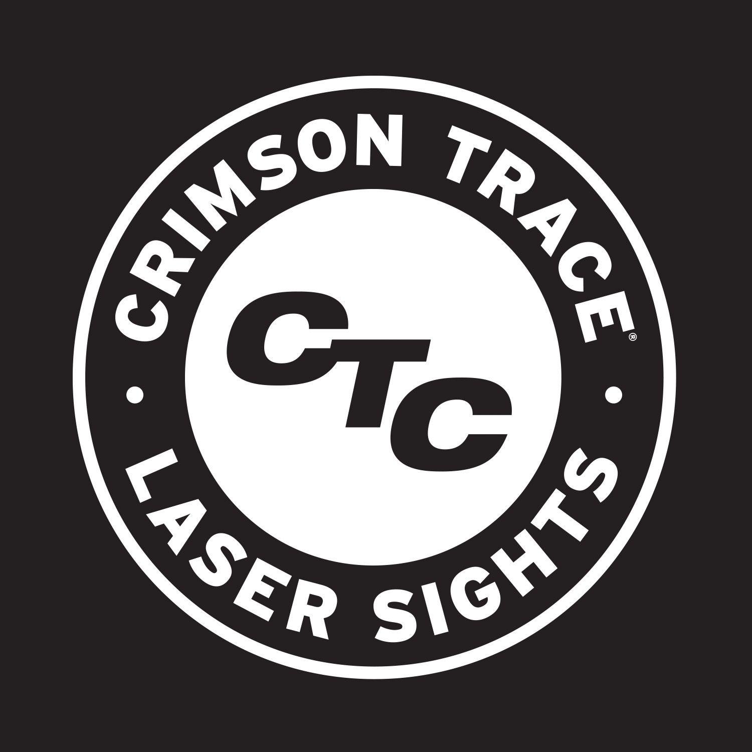 Trace Logo - Crimson Trace Decal Sticker. Official Crimson Trace