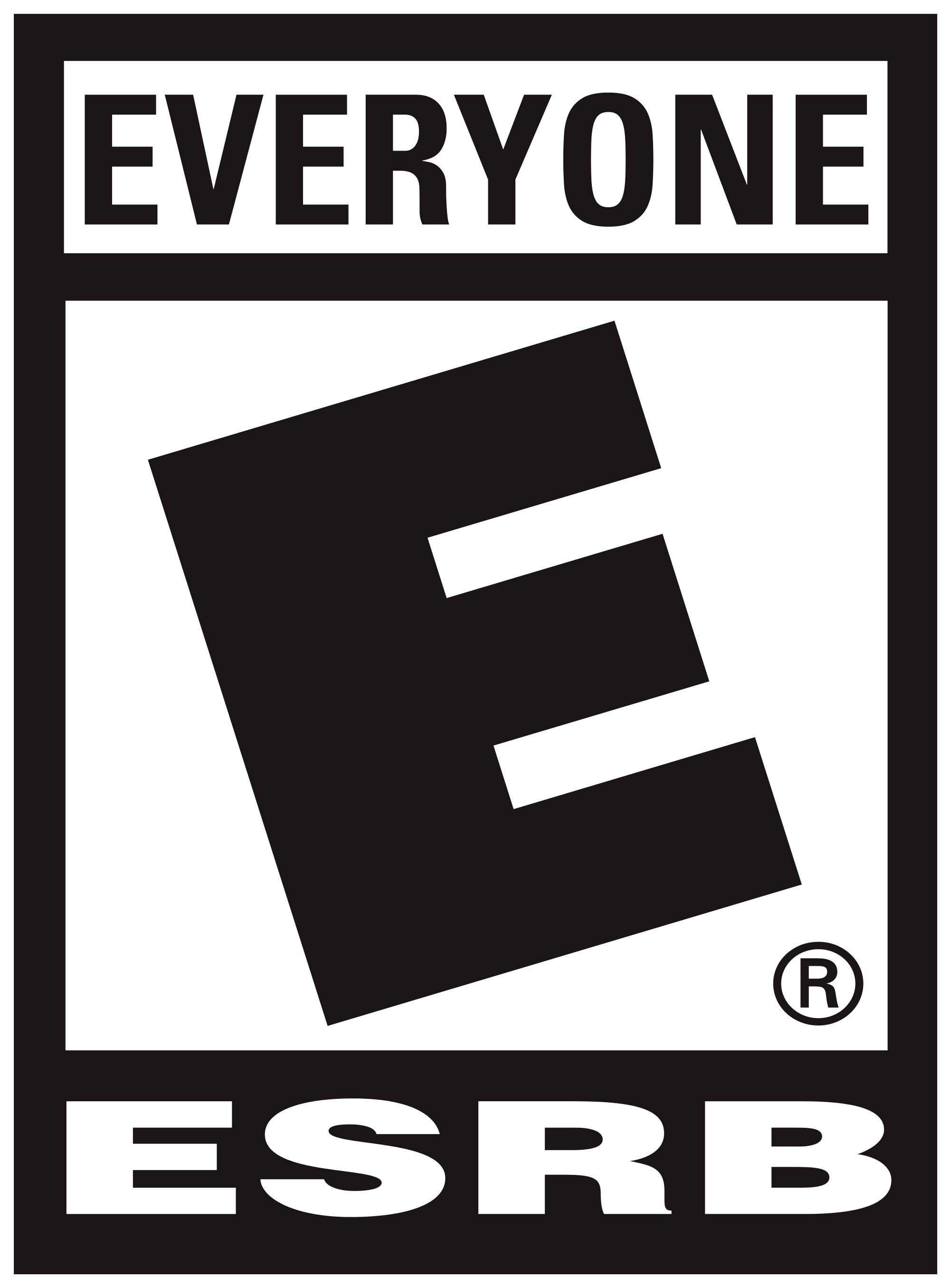 Everyone Logo - ESRB 2013 Everyone.svg